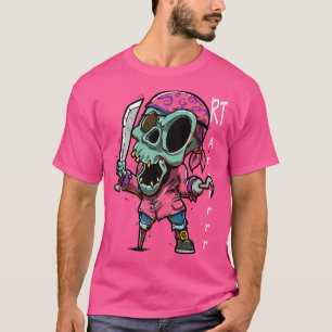 Camiseta Radiology Tech Funny Skeleton Pirate Hook Hallowee