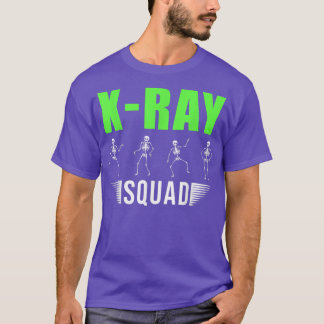 Camiseta Radiology Xray Skeletons Funny Radiologist Squad