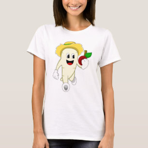 Camiseta Radish como granjero con fruta