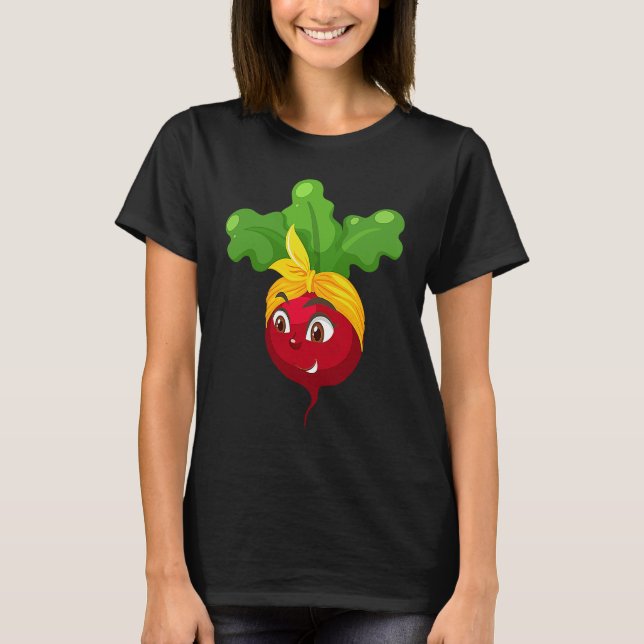 Camiseta Radish Mom Vegetable Mothers' Day Gardener   1 (Anverso)