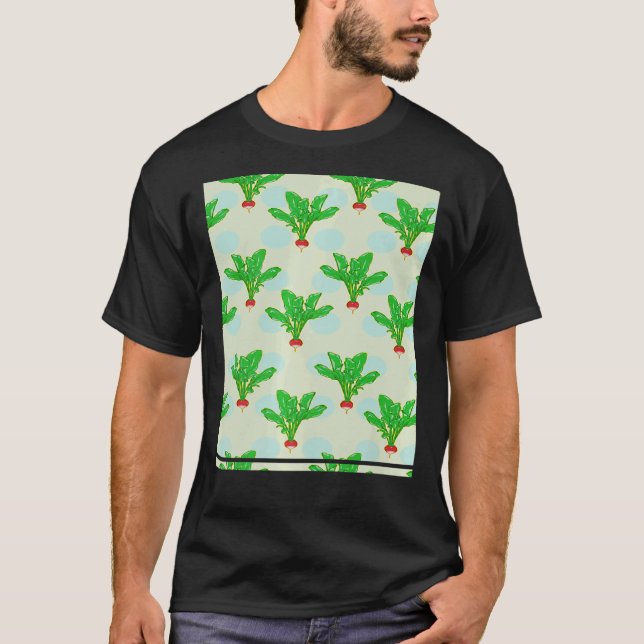 Camiseta Radish pattern   (Anverso)