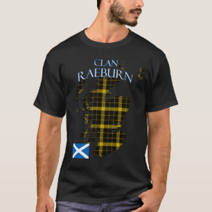Camiseta Raeburn Scottish Clan Tartan Scotland