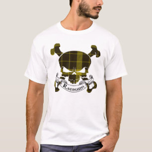 Camiseta Raeburn Tartan Skull