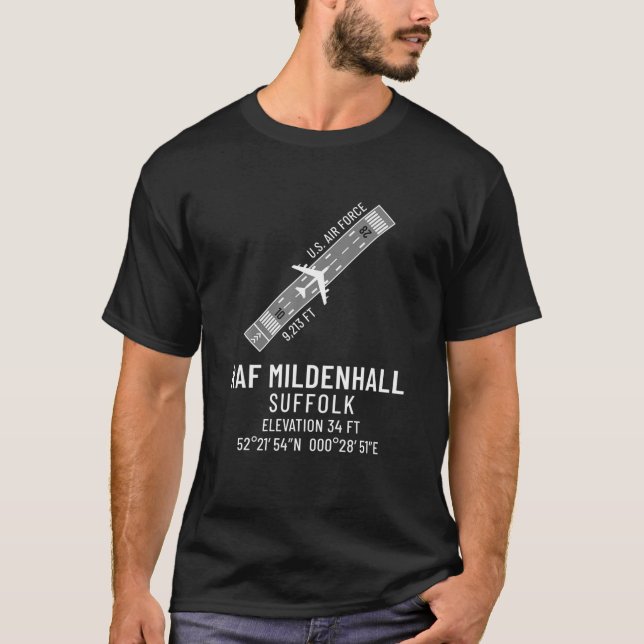 Camiseta RAF Mildenhall (Anverso)