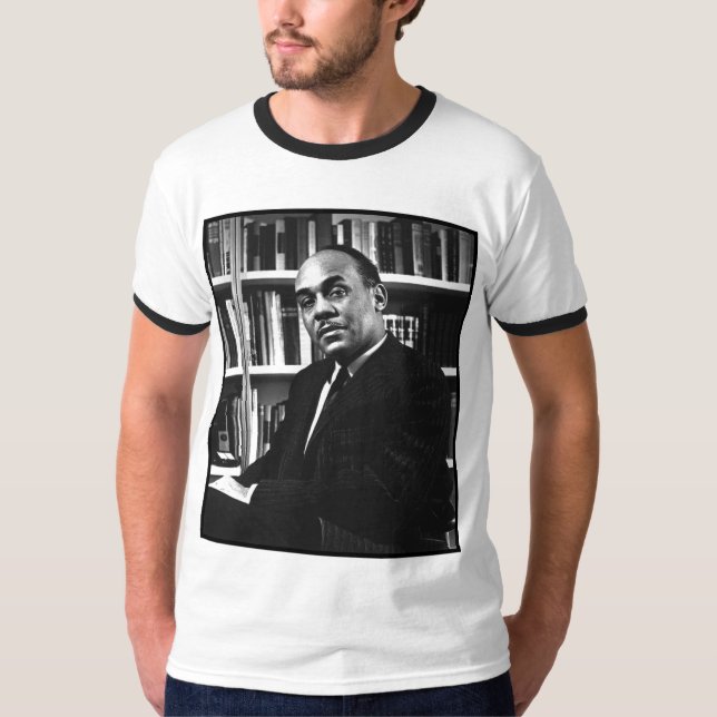 Camiseta Rafael Ellison, autor del hombre invisible (Anverso)