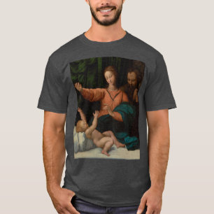 Camiseta Raffaello Sanzio - La Sagrada Familia