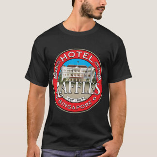 Camiseta Raffles Hotel Singapore Suitcase