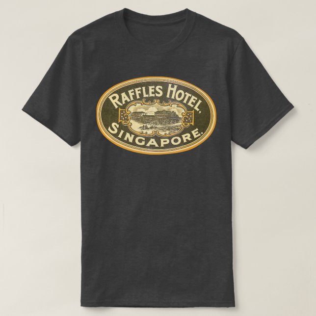 Camiseta Raffles Hotel Singapur (Diseño del anverso)