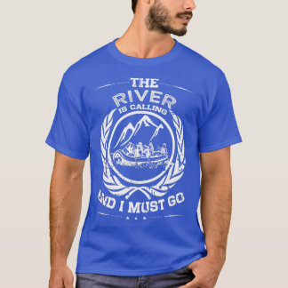 Camiseta Raft del río Whitewater