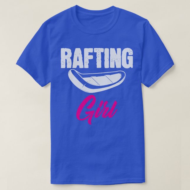 Camiseta Rafting Chica Rafter Raft Whitewater Bote (Diseño del anverso)