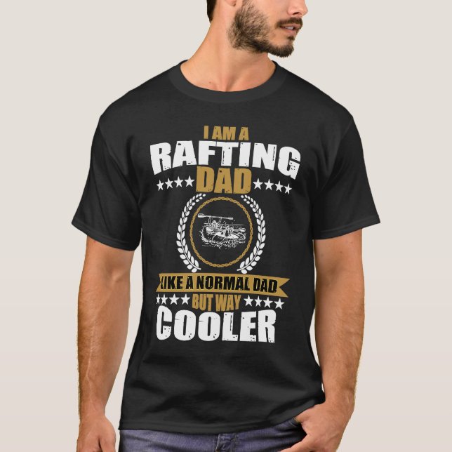 Camiseta Rafting Dad Costume River Paddling For Men (Anverso)