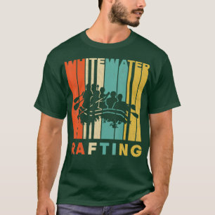 Camiseta Rafting de aguas blancas de estilo retro vintage