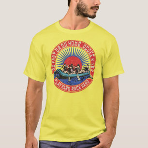 Camiseta Rafting del río Retro Ocoee