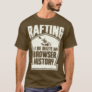 Camiseta Rafting Delete Browser History White Water Rafting