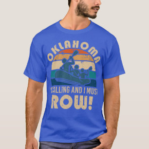 Camiseta rafting en el río Oklahoma