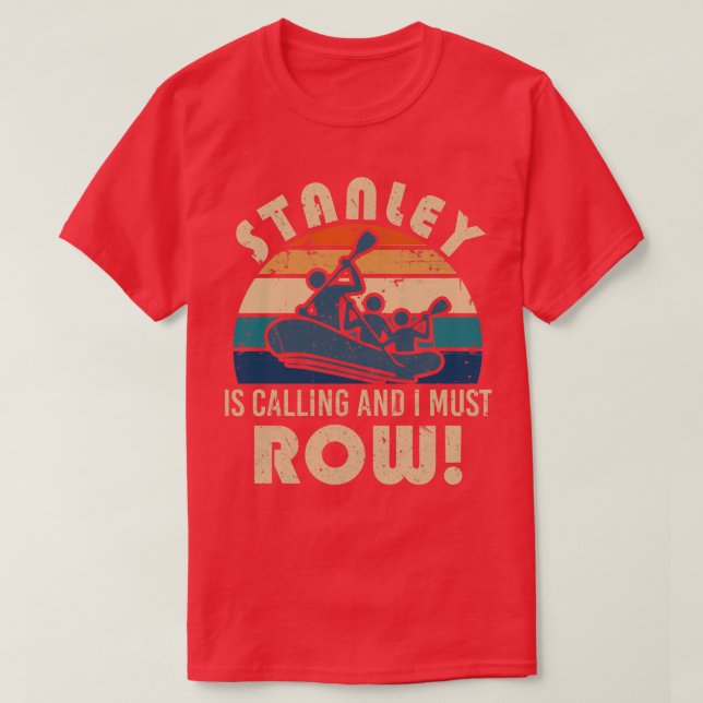 Camiseta rafting en el río Stanley (Diseño del anverso)