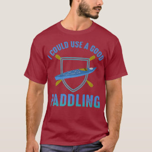 Camiseta Rafting podría usar un buen remo
