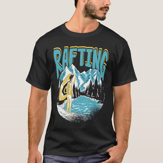 Camiseta Rafting River Rafter (Anverso)