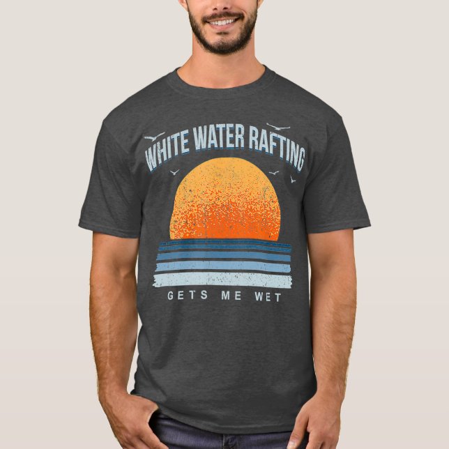 Camiseta Rafting White Water me hace deportes de verano húm (Anverso)