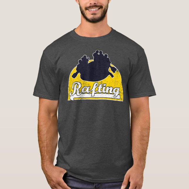 Camiseta Rafting White Water River Boat Perfect Gift (Anverso)