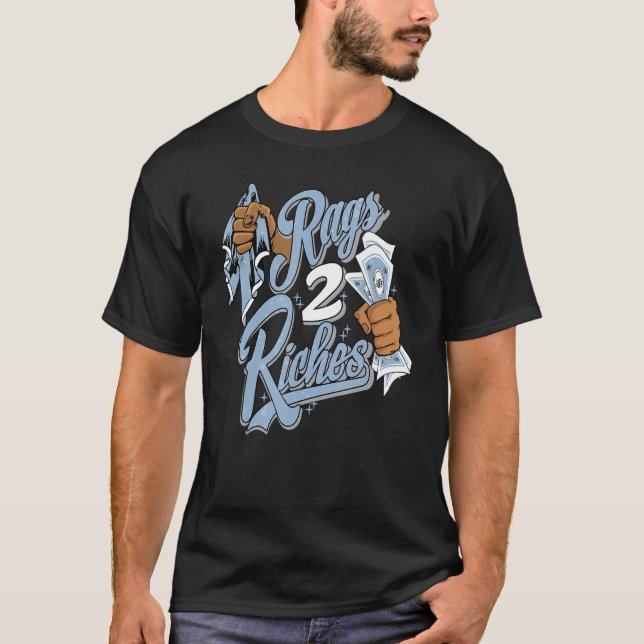 Camiseta Rag 2 Riches Hyper Royal 1s Matching (Anverso)