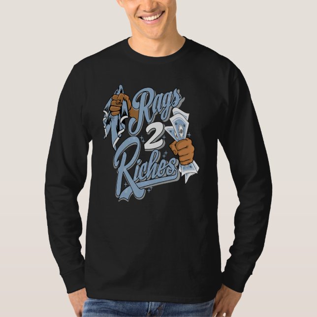 Camiseta Rag 2 Riches Hyper Royal 1s Matching (Anverso)