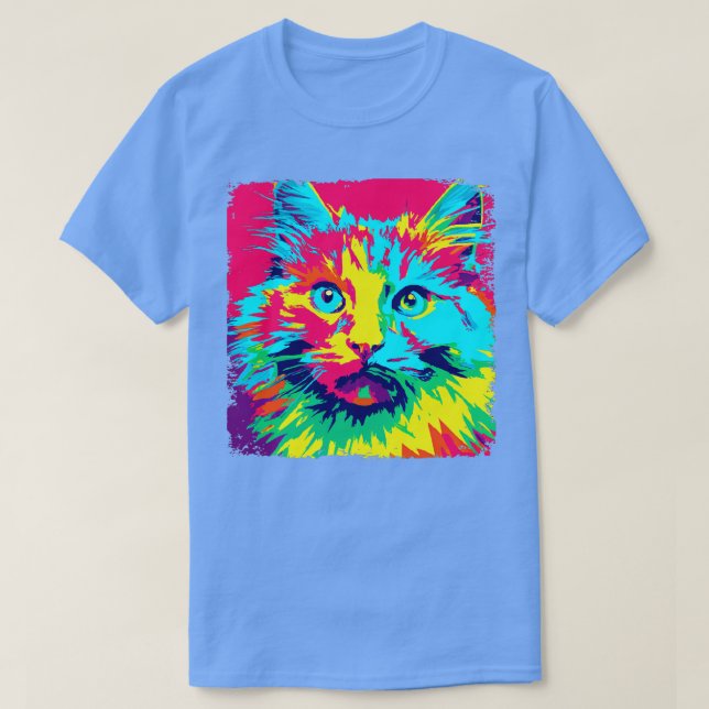 Camiseta Ragamuffin Art Cat Lover Gift 1 (Diseño del anverso)