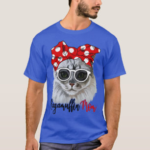 Camiseta Ragamuffin Cat Shirt Ragamuffin Cat Mom Bandana