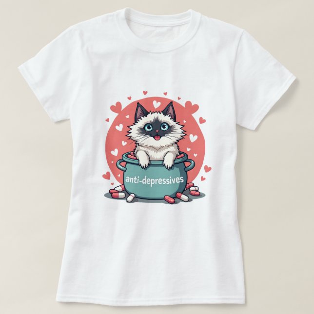 Camiseta Ragdoll (Diseño del anverso)
