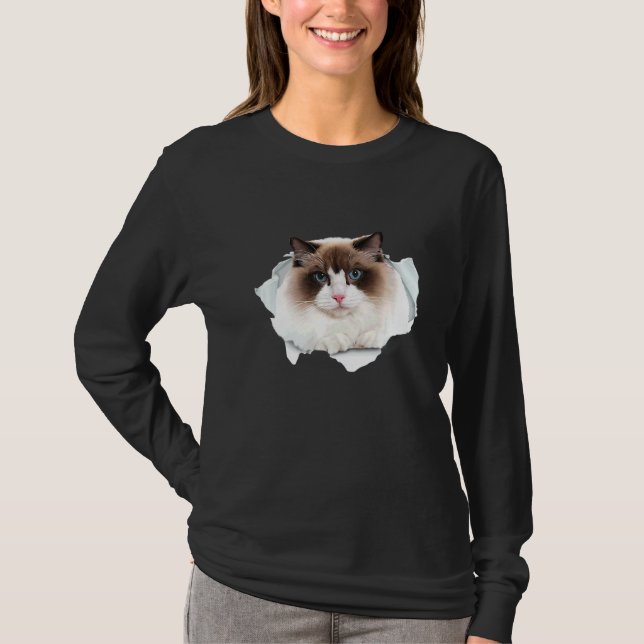 Camiseta Ragdoll birman C (Anverso)