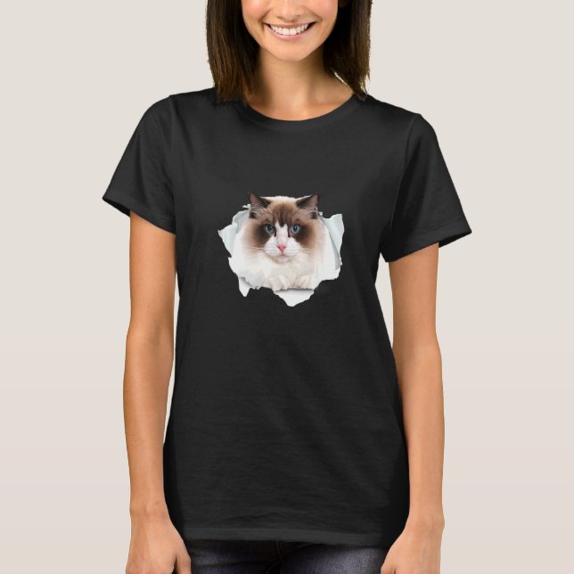 Camiseta Ragdoll birman C (Anverso)