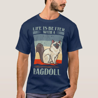Camiseta Ragdoll Cat Gift Kitten Owner Lover