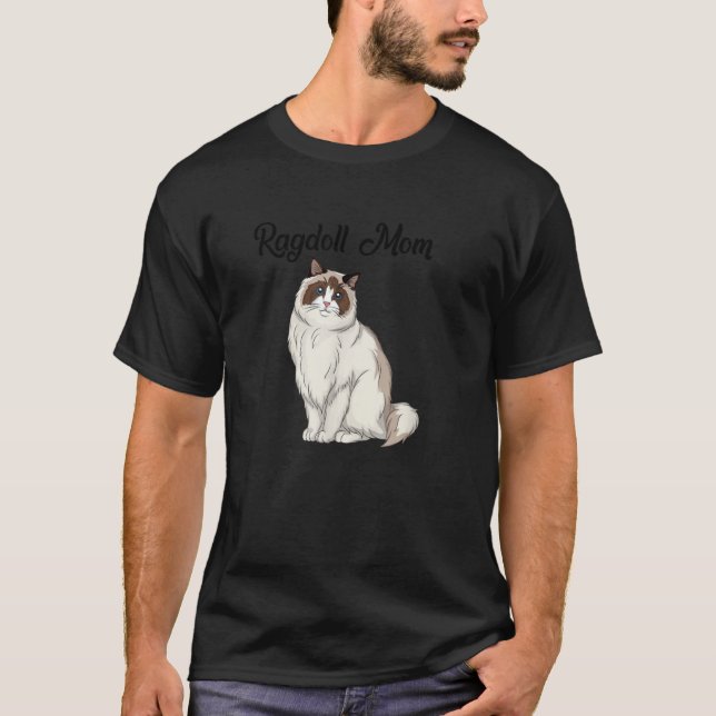 Camiseta Ragdoll Cat Mom Cat Owner (Anverso)