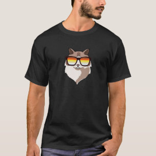 Camiseta Ragdoll Cat Mom Dad Guay Sungafas Funny Cat
