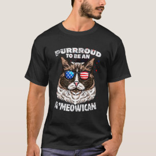 Camiseta Ragdoll Cat Purrroud Será Un Estadounidense 4 De J