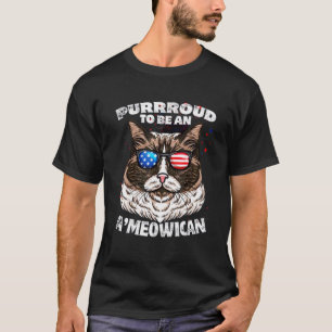Camiseta Ragdoll Cat Purrroud Será Un Estadounidense 4 De J
