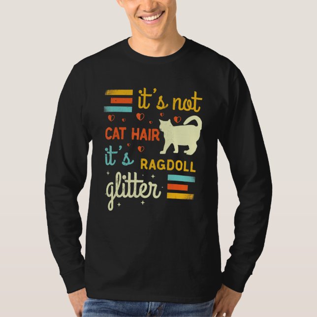 Camiseta Ragdoll Cat Shedding Rag Doll Cat Mascota Dueño (Anverso)