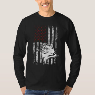 Camiseta Ragdoll Cat US Bandera Estadounidense Patriótica V