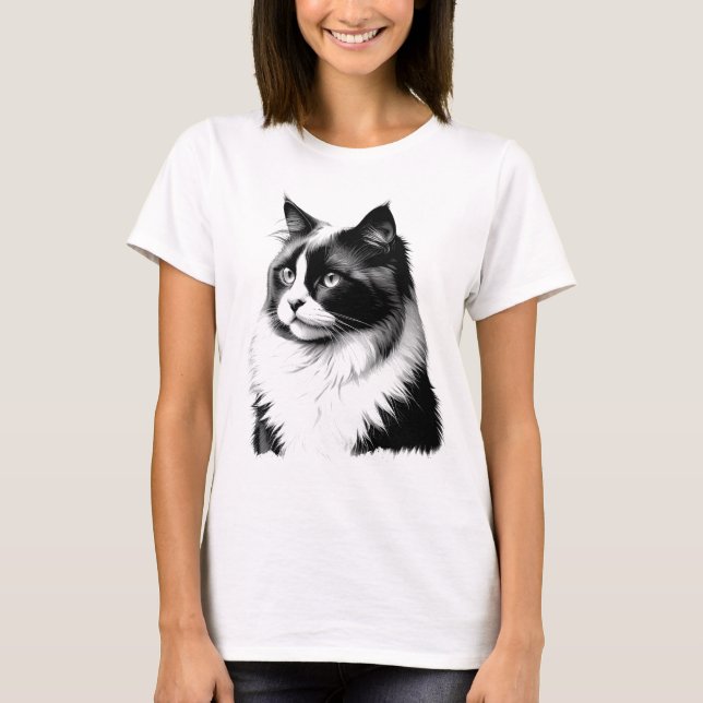 Camiseta Ragdoll Cat Women's T-Shirt (Anverso)
