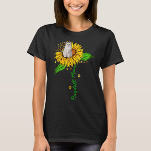 Camiseta Ragdoll Mom Cute Cat On Sunflower Paws Lover Mothe