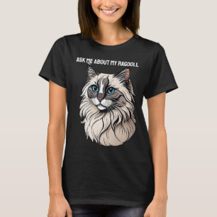 Camiseta Ragdoll personalizable