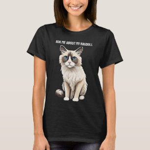 Camiseta Ragdoll personalizable
