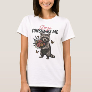 Camiseta Rage Me Consume Rmapache Ramo de Flores