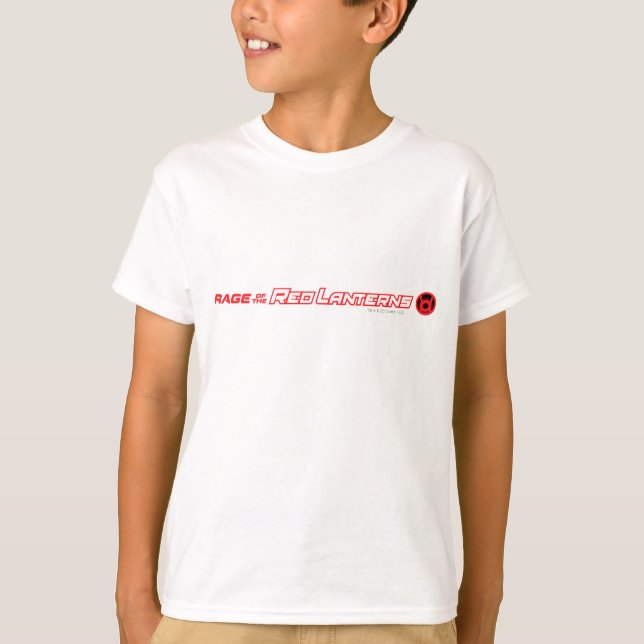 Camiseta Rage of the Red Lanterns (Anverso)