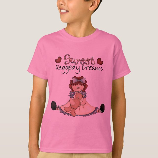 Camiseta Raggedy dulce de los sueños (Anverso)