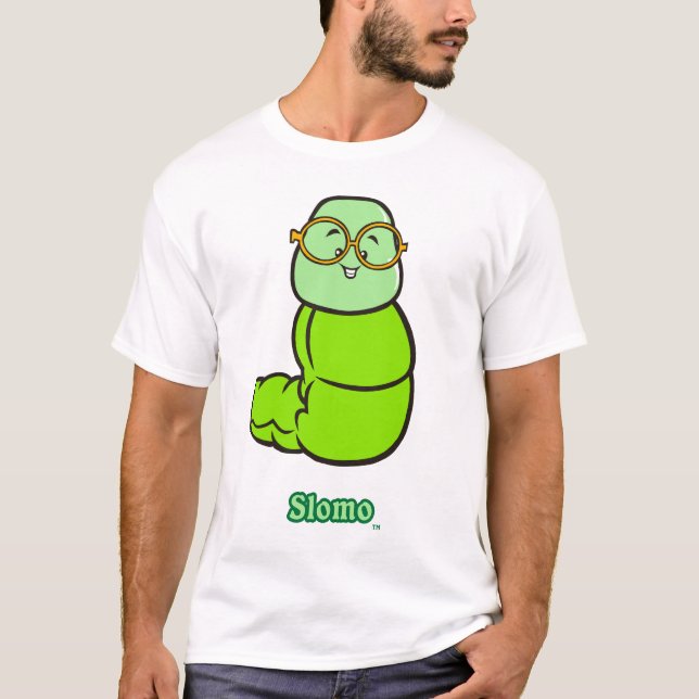 Camiseta Raglán básico de la manga de Slomo 3/4 (Anverso)
