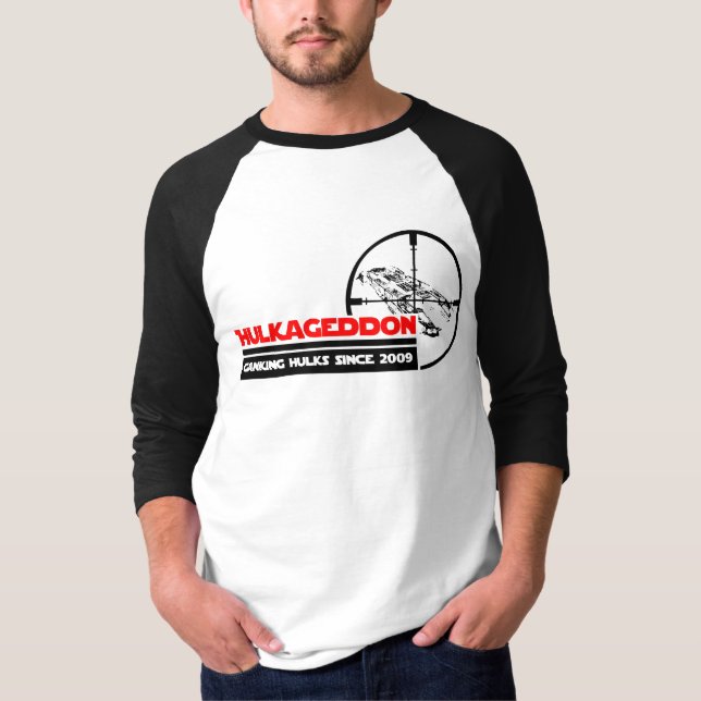 Camiseta Raglán de Hulkageddon (Anverso)