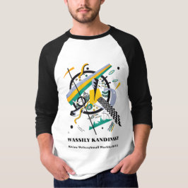 Camiseta Raglan de manga 3/4 de Wassily Kandinsky