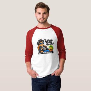 Camiseta raglán de manga 3/4 para inversor - Inver