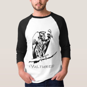 Camiseta raglán del buitre